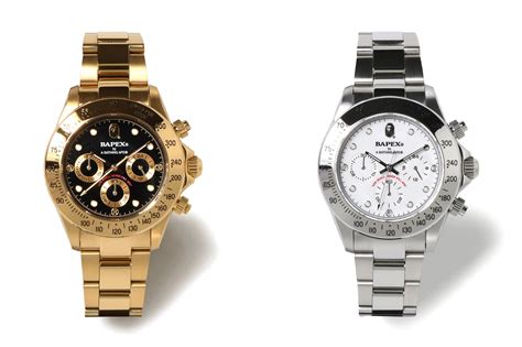 Bape’s Rolex lookalikes raise questions about how far intellectual 